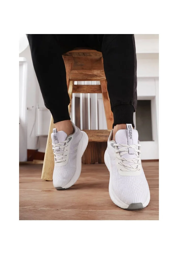 Bacca Bucci White APEX Athletic Running Shoes for Men | Best Price UAE